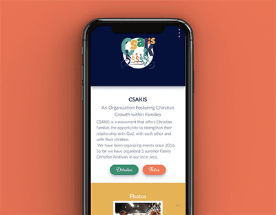 App/Non-Profit React App Multi-Lingual - Non-Profit Example