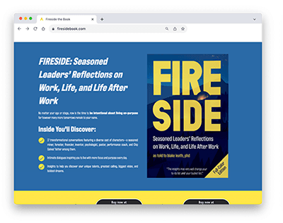 1-page Client Landing Website
