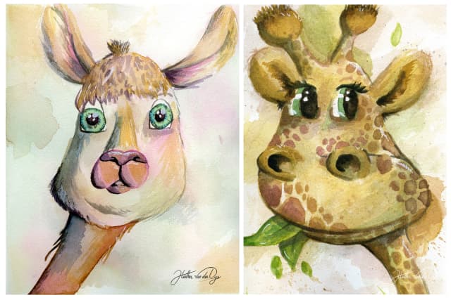 original Watercolor example 004